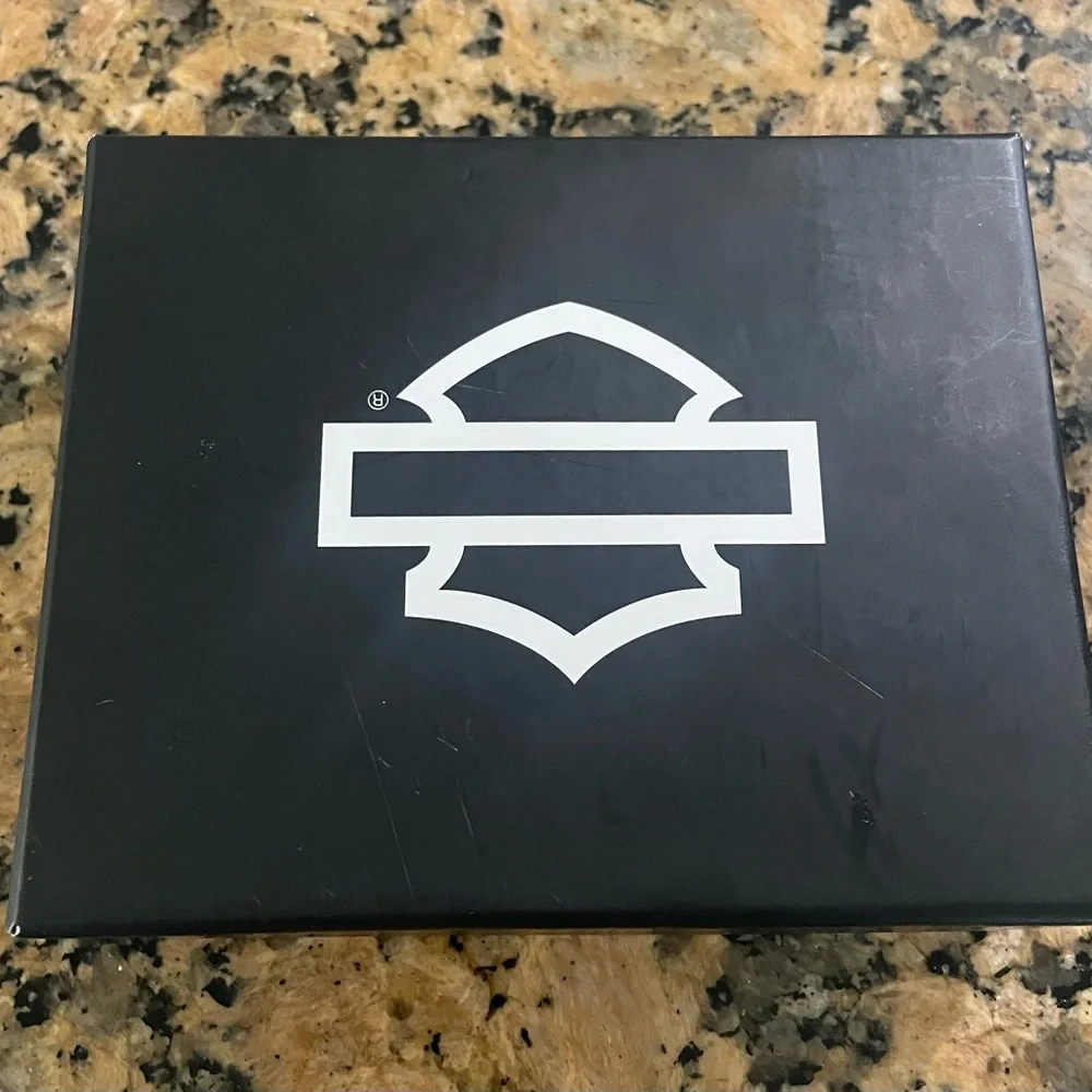 Harley-Davidson Black Leather Wallet